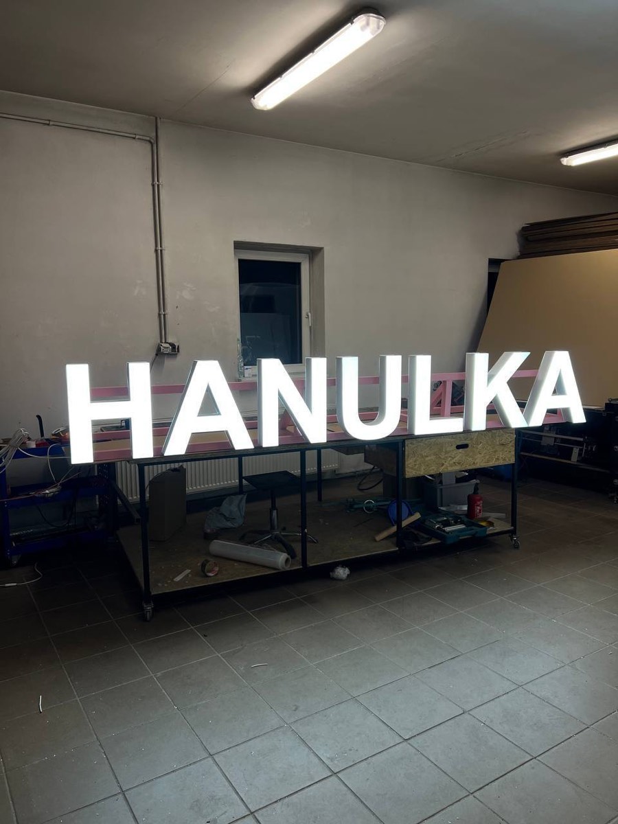 3D Illuminated Letters — Illuminated channel letters